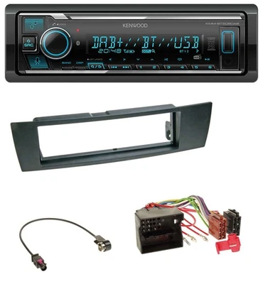 Kenwood Bluetooth MP3 DAB USB Autoradio für BMW 1er E87 3er E90-3 X1 E84 Z4 E89 - Bild 1 von 4