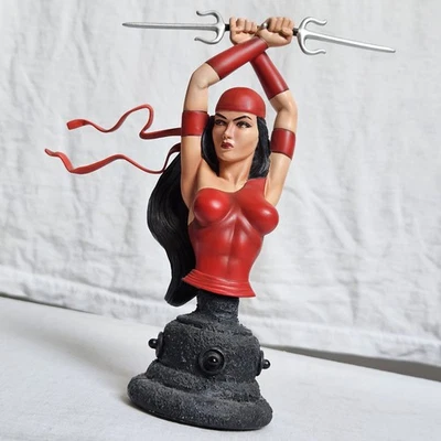 ELEKTRA MINI-BUST - MARVEL - BOWEN DESIGNS - LIMITED #597 / 2500 Foto 1 de 4