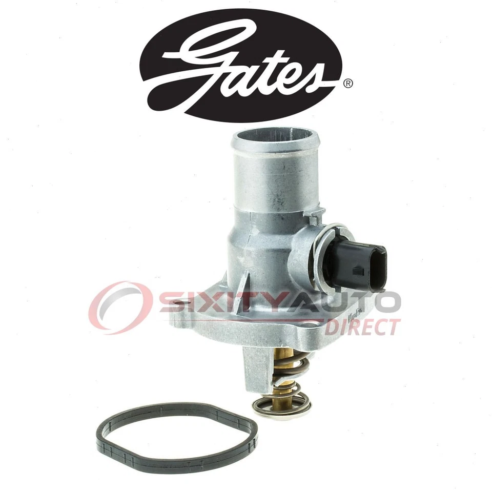 Gates Coolant Thermostat for 2009-2014 Chevrolet Aveo 1.6L L4 - Antifreeze xs - Imagem 1 de 4