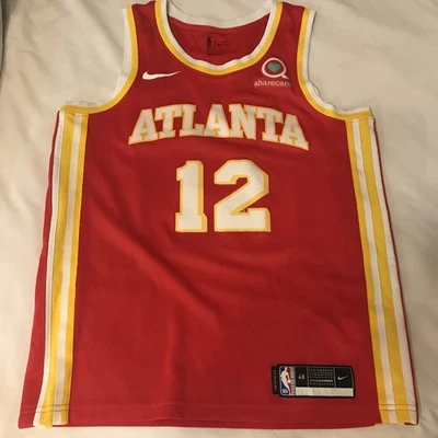 Camiseta autêntica DeAndre Hunter 2022-23 Atlanta Hawks edição ícone 48 - Imagem 1 de 4