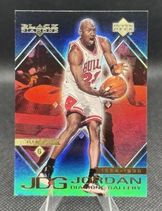 1999-00 Upper Deck Black Diamond - Michael Jordan Diamond Gallery Insert #DG9 - Bild 1 von 2