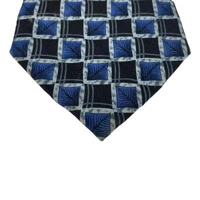 Corbata Louis Roth Para Hombre Seda Patrón Geométrico Hecha a Mano Clásica 57 pulgadas Foto 1 de 4