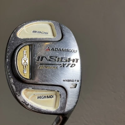 Adams Golf Insight XTD Women’s 3 Hybrid FW Boxer 830S Aldila Shaft RH 41.5” - Image 1 of 4