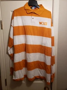 Tennessee Volunteers Men's XXL Cotton Long Shirt Stadium Rugby Vols Gold Logo - Picture 1 of 4