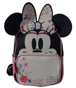 Disney Minnie Mouse Floral Mini Backpack NWT - Picture 1 of 2