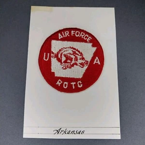 UA Arkansas AR Air Force ROTC 3" Patch - Picture 1 of 3