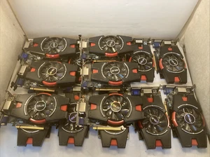 Lot of 2 Video Cards Asus Nvidia GeForce GT 640 2 GB DDR3 PCI Express x16 - Picture 1 of 6