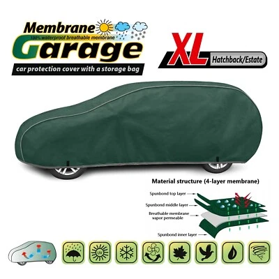 CAR COVER HEAVY DUTY WATERPROOF BREATHABLE FOR AUDI A4 AVANT / ESTATE ALL MODELS - Image 1 of 4
