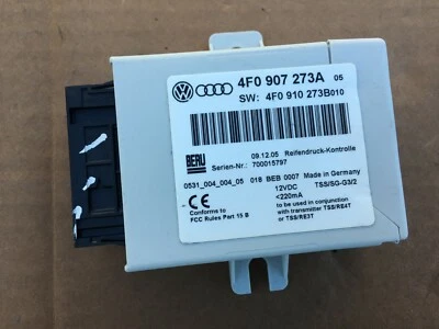 Модуль системы контроля давления в шинах 2006-2008 AUDI A6 3,2 л TPMS OEM - Изображение 1 из 4