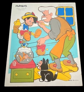 Vintage Walt Disney Holzpuzzle 15 Teile #175-06 - Bild 1 von 11