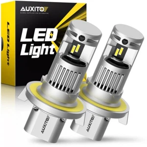AUXITO 9008 H13 Lamps LED Bulb Headlight Kit Waterproof High Low Beam Q16 AA - Picture 1 of 11