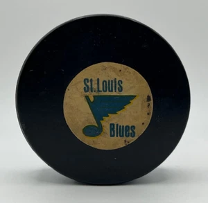 1972-77 St. Louis Blues Converse Official Game Puck NHL Made in USA #1 - Picture 1 of 2