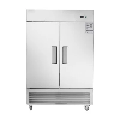 Dynamic Cooling Commercial 49 Cu. Ft 2 Door Stainless Steel Reach-In Freezer New - Image 1 of 4