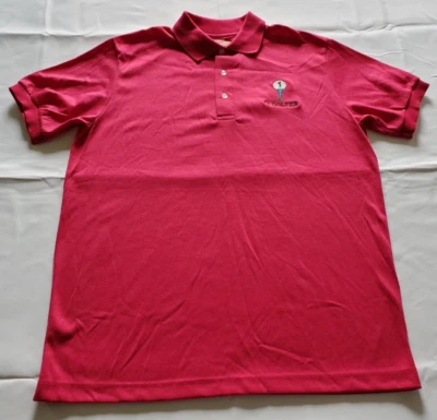 Hartwell #1 Golfer Polo Shirt Men's L Hot Pink Short Sleeve USA Made New - Image 1 of 4