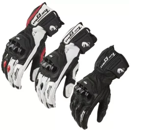 Leder Motorrad Motorrad Handschuhe Biker Wasserdicht Winddicht Sommer Carbon - Bild 1 von 4