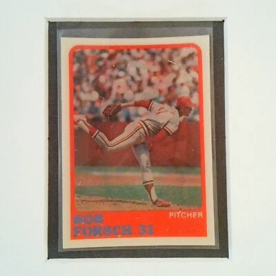 #199 Bob Forsch 1988 Sportflics Base Card St. Louis Cardinals - Image 1 of 2