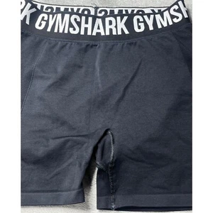 Gymshark Trainingsshorts hohe Taille nahtlos sportlich schwarz Gym Activewear M - Bild 1 von 8