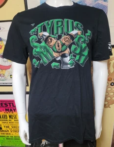 TYRUS SMASH Wrestling Wrestler NWA T Shirt Medium NICE FOX - Picture 1 of 4