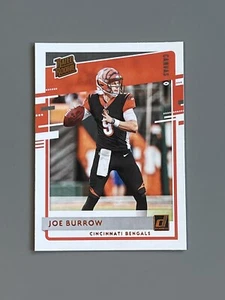 2020 Panini Donruss JOE BURROW Rated Rookie CANVAS SP #301 Mint RC 💥 💥 - Picture 1 of 2