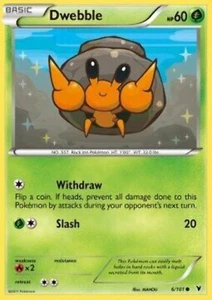 Carta pokemon Dwebble (NVI 6)-VITTORIE REGALI-C - lingua ITA-condizione EX - Picture 1 of 1