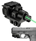 Flashlight Red/Green/Blue/Purple Laser Sight Combo Rechargeable Picatinny Rail