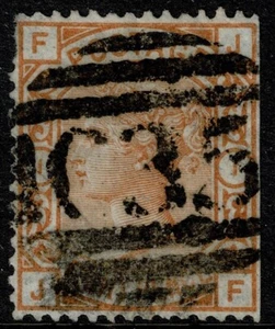 1876 GB Used Abroad PANAMA 'C35' 8d Orange Pl 1 JF SG156/Z98 VF Upright Strike - Picture 1 of 1