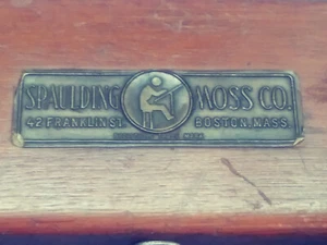 Spaulding Moss Trammel Kit in Mahogany Box - Picture 1 of 7
