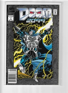 DOOM 2099 #1 ~ Newsstand Edition / John Francis Moore / Pat Broderick @1992 - Picture 1 of 1