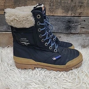 Kangaroos Water Resistant Cold Weather Boots BV 8126 Mens 7.5 Women's 9.5 EUC - Picture 1 of 9