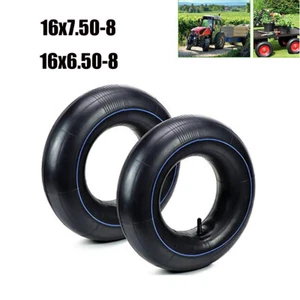 Pair of 16x6.50-8 Tire tubes ATV Mower Carts Inner Tubes TR13 Heavy Duty Tube - Picture 1 of 8