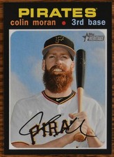 2020 Topps Heritage #86 Colin Moran Pittsburgh Pirates