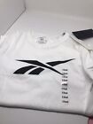 Reebok Women’s Training Essentials Graphic Tee, Size Xs White Color Logo Printed