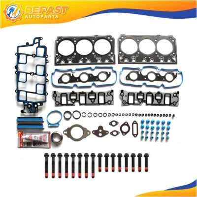 Head Gasket Bolts Set for 2006-2009 Buick Allure Pontiac Grand Prix 3.8L Foto 1 de 4