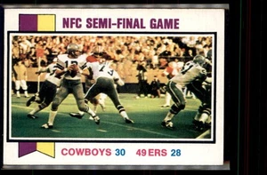 1973 Topps #133 NFC Semi-Final Game - Picture 1 of 2