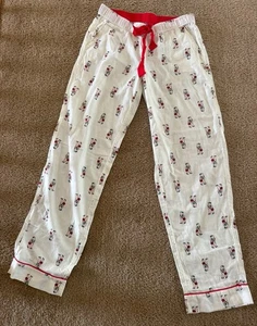 New Soft Women's AERIE Bear Pajama Pants Size Small - Picture 1 of 3