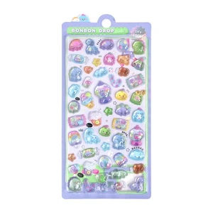 3D Relief Stickers Thick And Fluffy Designs For DIY Suitable For DIY On - Zdjęcie 1 z 16