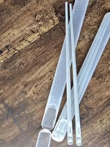 Panda Essstäbchen mit Etui Grau 2er Set - Bild 1 von 1