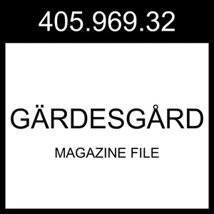 IKEA GARDESGARD GÄRDESGÅRD Zeitschriftenmappe natur 2er Pack 405.969.32 - Bild 1 von 1