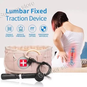 Dekompression Gürtel Rücken Klammer Lumbar Spinal Unterstützung Air Traction - Bild 1 von 18