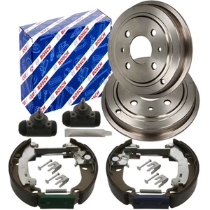 BOSCH Bremstrommel Vormontiert Bremsbackensatz Rep-Set Hinten für FIAT PANDA 169 - Bild 1 von 7