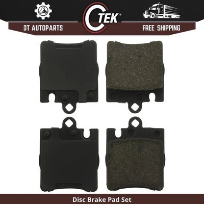 Para Mercedes-Benz C230 2003-2007 | Pastillas de freno de disco traseras centradas | Cerámica Foto 1 de 4