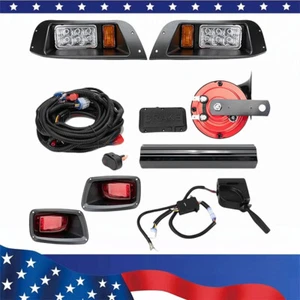 LED Golf Cart Light Kit w/Turn Signal Switch - Plug & Play for Club Car DS - Bild 1 von 12