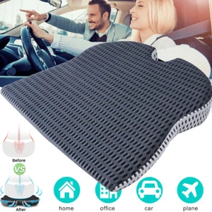 Auto Sitzkissen Orthopädisches Keilkissen Memory-Schaum Steißbeinkissen für Büro - Bild 1 von 12