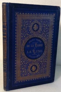 De La Terre A La Lune (Voyages Extraordinaires) -  Jules Verne - Type 5 - Blue - Bild 1 von 9