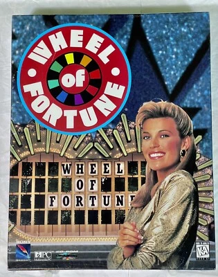 Wheel of Fortune Computer Game PC CD ROM Windows 1994 Vintage Sealed New - Image 1 of 4