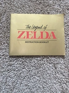 Legend of Zelda NUR BEDIENUNGSANLEITUNG HANDBUCH Nintendo NES 3. Druck hervorragender Zustand - Bild 1 von 9