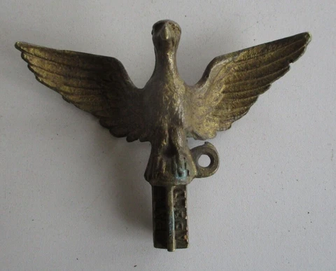 Antique Brass Flagpole Eagle Cover