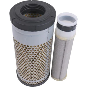Juego de filtros de aire TC020-16320 para excavadora Kubota D1105 D1703 D1503 KX71-3 KX91-3 - Imagen 1 de 8