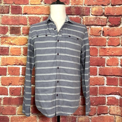 Tavik Shirt Mens Medium Button Up Long Sleeve Casual 100% Cotton Pockets - Image 1 of 4