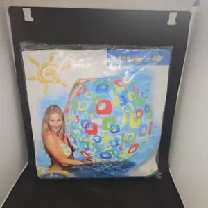 2008 Intex The Wet Set #59070 Jumbo Inflatable 48" Beach Ball NEW - Picture 1 of 6